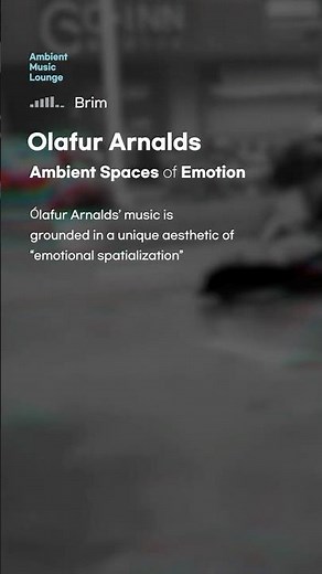 Olafur Arnalds - Ambient Spaces of Emotion