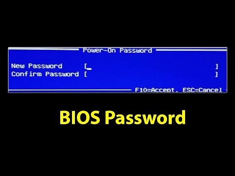 How to SET power on password ✔ | BIOS Password | Administrator Password