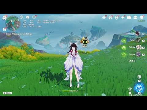 i7-12700H + RTX 3060 Laptop: Genshin Impact v6.6 (1440p Gameplay)