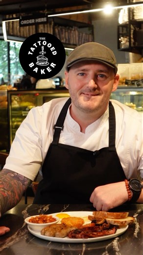👨‍🍳 Chef John Lees is back! This time, he’s sharing about one of his favorites — our best-selling English Breakfast. 🍳🥓 Get this if you want a hearty meal. It’s got our own especially made baked beans, yummy sausages, and crispy bacon. Don’t skip the hashbrown, mushrooms, and grilled tomatoes, too. PS: It’s available any time of the day, so it’s great for breakfast, lunch and dinner, too! 🍽️ 📍 Visit us at Kalayaan Building, Dela Rosa St., Legazpi Village, Makati #thetattooedbaker #makatiea