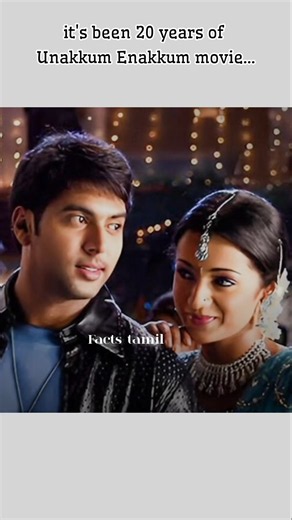 20 beautiful years of "unakkum enakkum" movie #youtubeshorts #trisha #shorts