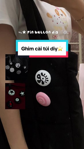 Pin button diy cre : @lana #handmade #diy #gocsangtao #viral #LearnOnTikTok
