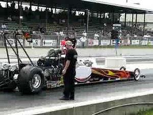 NHRA Top Alcohol Dragster Qualifying Drag Racing 8-23-08