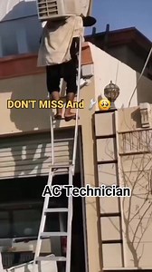 12K views · 104 reactions | AC Job is not easy  | AC Technician | Facebook