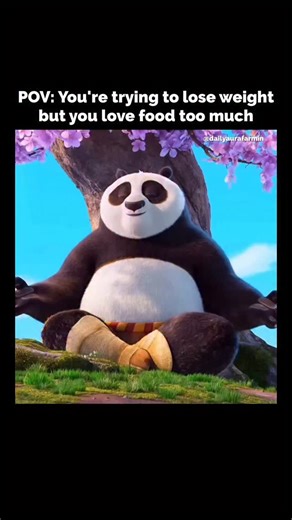 Daily Aura Farming on Instagram: "Kung Fu Panda Published Year: 2008 Scene: Po meditating (or trying to). Fun Fact: The animators had a difficult time animating Po eating. To get it right, they actually took chopstick classes and watched slow-motion videos of people eating noodles to understand exactly how noodles wiggle and splash when slurped. #relationships #explore #funny #cupplelove❤️ #coldcaring"