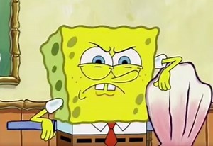 It’s not that serious SpongeBob😳. #repost for the new folks | Spongebob memes