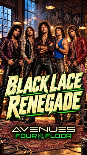 This is What Real 80s Rock Sounds Like! Black Lace Renegade by AVENUES #classicrock #rockmusic #80s