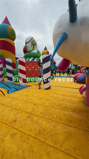 Many days of rain could not keep us away. Yes, the field was a muddy mess. Yes, we showed up anyway. And honestly? Still so worth it. Big Bounce America is in Louisville for one more day, TODAY only, so if you haven’t gone yet, this is your sign. Last chance to get the kids out there before it’s gone. #BigBounceAmerica #KidFriendlyLouisville #LouisvilleKids #LouisvilleEvents #ThingsToDoInLouisville