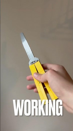 LEGO BUTTERFLY KNIFE! (Working)