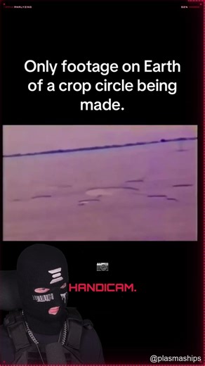 Footage Of Orbs Making Crop Circles!
