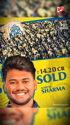 Struggle Is Real 🙂 #ipl2026 #iplauction #kartiksharma #mangeshyadav #chennaisuperkings #rcb