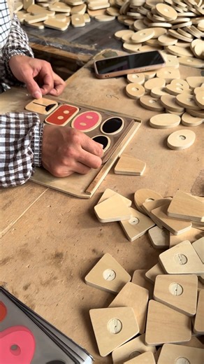 Wooden Toy Assembly and Stamping Process #WoodenToys #Manufacturing #Woodworking #AssemblyProcess #ProductMaking | Process Point