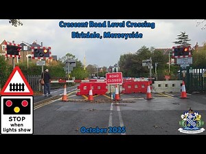 Crescent Road Level Crossing - Birkdale, Merseyside