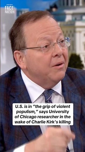 "We’re now right in the grip of violent populism," professor says #shorts