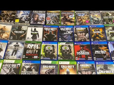 Call of Duty Video Game Collection (2003 to 2026)