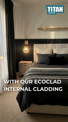 Transform Your Bedroom with Internal Wall Cladding ✨#interiordesign #claddingdesign #australia