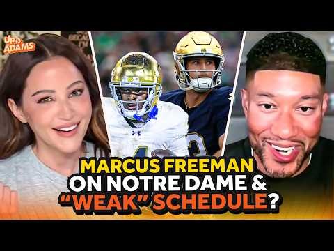 HC Marcus Freeman REFUTES Notre Dame's "Weak" Schedule, Esquire, Jeremiyah Love, QB CJ Carr & More!