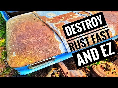 How to (KILL Rust) Fast & PERMANENTLY On Classic Cars & Trucks (Top Secret Sauce)