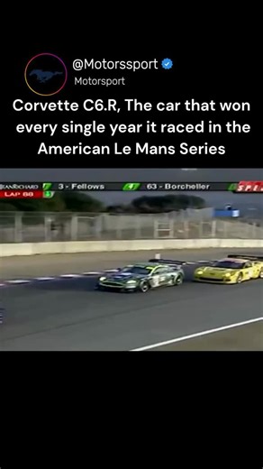 @motorssport on Instagram: "The Corvette C6.R owned GT1 in the 2000s. It won the ALMS GT1 title every year from 2005 to 2008 — and even Le Mans in ‘05. It dominated so hard, the class collapsed. #car #cars #carvideos #carguy #cargirl #racing #racecars #racecar #motorsport #motorsports #gtracing #gt1 #gt2 #gt3 #wec #alms #lagunaseca #limerockpark #chevy #chevrolet #corvette #c6corvette #c6r #c6 #astonmartin #saleen #american #viral #fyp Edit by @racingrevolutionss"