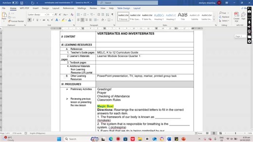 Annotated Lesson Plan for Teacher 7 for Reclassification #lessonplan #annotation #DemoTeaching #reclassification | EduTech Hub