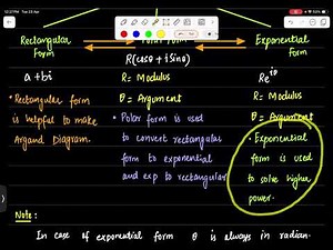 9709 Complex Numbers (Lecture # 3)