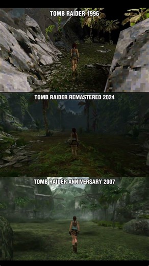 Tomb Raider Lost Valley Level 1996-2024 #gaming #tombraider