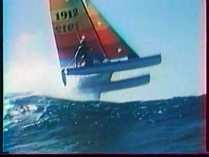 Huge jump Hobie 18