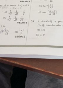 BMOO43of a vector \hat { j }   j   \sqrt { 2 } \hat { k } 4 ( ... | Filo