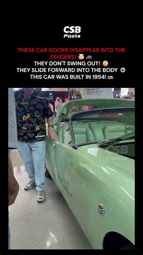 This Car Has Doors That Disappear Into the Fenders 🤯🚗 #shorts