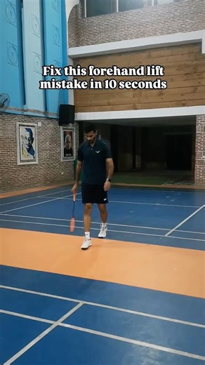 Small Swing, correct foot alignment, hit & land together, free follow through, balance finish ✅