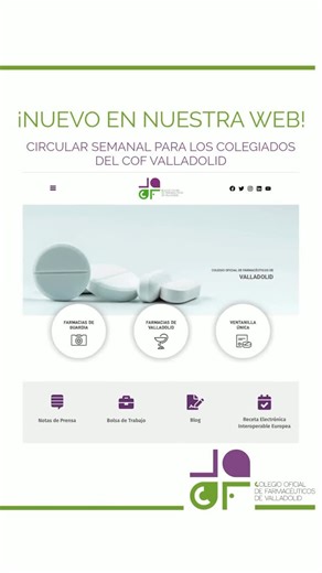 Farmacéuticos de Valladolid on Instagram: "🆕 NUEVO esta semana en nuestra circular colegial: ✔ ORTOPEDIA: OFERTA DE PRODUCTOS ORTOPROTÉSICOS DEL SISTEMA NACIONAL DE SALUD (OFEPO) Y EL NOMENCLÁTOR DE PRODUCTOS ORTOPROTÉSICOS 🔗 https://farmaceuticos.farmaceuticosdevalladolid.es/Intranet/Farmaceuticos/CIM/PrestacionOrtoprotesicaSacyl/ArticuloView.aspx ✔ ORTOPEDIA: CATÁLOGO DE PRESTACIÓN ORTOPROTÉSICA DE SACYL 2025: PRESCRIPCIÓN POR ATENCIÓN PRIMARIA 🔗 https://farmaceuticos.farmaceuticosdevallado