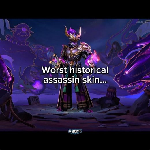 Worst Assassin Skin Ever🗿🤨 #MLBB #MLBBCreator #mlbbmeme #shorts