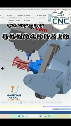 Mastercam Drilling Cycle Simulation | Peck Drill Motion Review | Magician of CNC