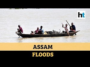#AssamFloods | 38,000 people have been affected by floods in 5 districts of Assam. The death toll has now reached 12 even as floods have inundated 102 villages in 5 districts of the state. The Brahmaputra river continues to swell in Guwahati with water level being just a metre lower than the danger mark. Its tributaries are flowing above the danger mark in some places of the state. | Hindustan Times
