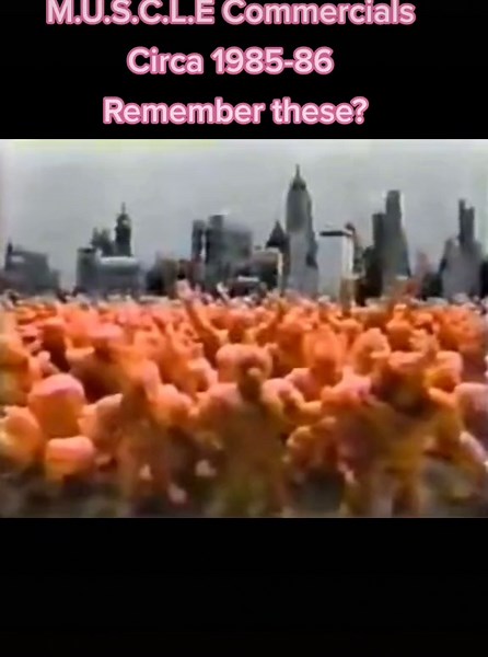 #80stoys #kinnikuman #musclemen #commercial commercials for M.U.S.C.L.E 1985-1986 enjoy