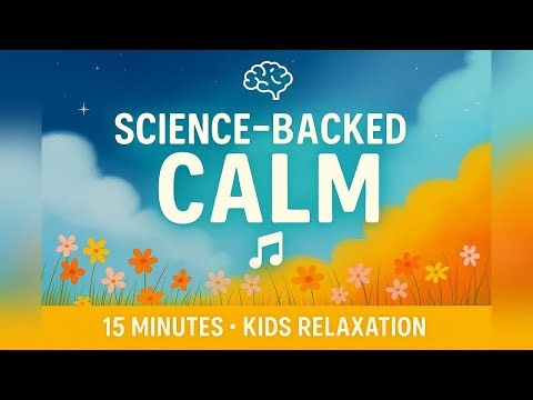 15-Minute Calming Music for Kids | Scientifically Proven Mindfulness & Relaxation