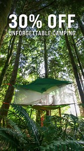 🌲 30% OFF Unforgettable Camping Just Got a Whole New Meaning Introducing the Safari Stingray Classic Stack—a two-level suspended tree tent system that turns any patch of woods (or your backyard) into a full-blown adventure basecamp. This isn’t just camping—it’s sleeping in a floating tree tower. Whether you’re out in the wild or close to home, the Classic Stack gives you the freedom to sleep, lounge, and store gear in the air. 🏕️ 2-level tree tent system = next-level comfort storage 🛠️ Built 