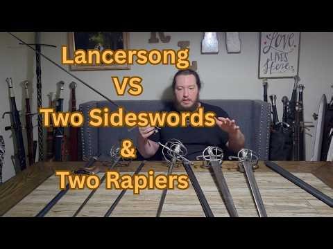 Lancersong SideSword (Rapier) Review: Nimble, Sharp, and Underrated? Romance of Men Did It Again