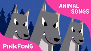 Why don't you meet our fabulous night animals? Owls, raccoons, and wolves are waiting for you underneath the moon! | Pinkfong