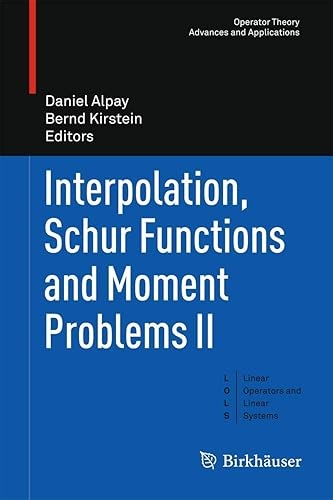 Interpolation, Schur Functions and Moment Problems II (Linear Operators and Linear Systems)