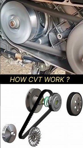 How CVT Works in Scooters & Bikes | Continuously Variable Transmission Explained