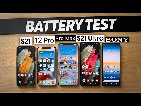 Sony Xperia 1 III BATTERY Test: Can it match iPhones and Galaxy?
