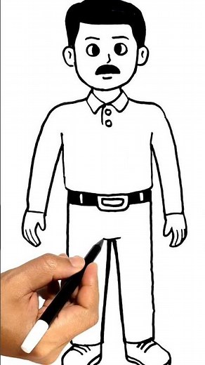 How to Draw a Father (Papa)