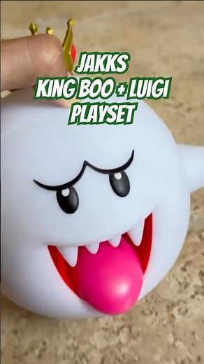 King Boo + Luigi Playset! (Jakks Pacific) #luigi #supermario #nintendo