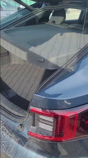 How big is the boot on a polestar 2 2023 model shown #auto #automobile #cartok #bootspace #car