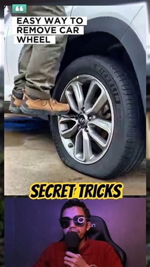 Secret Tricks: Removing stuck car wheel bolts!