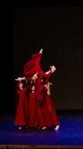 Red Dresses & Emotional Dance ❤️ Teen Show Dance #shorts #danceartistry #dance