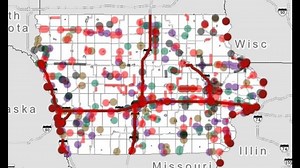 Map shows major highway projects