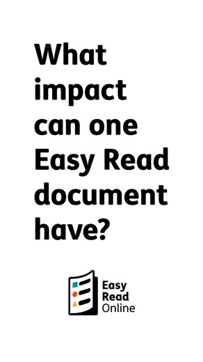 We shared this video last week, but it’s worth seeing again! When people can understand information, they get a clearer understanding of their own support, and services can see where changes are needed. Watch to see how a single Easy Read document can create real, positive impact. #EasyRead #Accessibility #Inclusion #Impact #LearningDisabilities