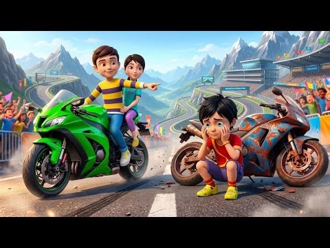 🏁 Shiva vs Rudra: Epic Heavy Bike Racing Battle! | Shiva Rudra New Episode 2026 | 3D Animation